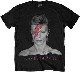 T-Shirt David Bowie T-Shirt Aladdin Sane Unisex Black S