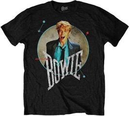 Tričko David Bowie Circle Scream Unisex Tričko s krátkym rukávom/Black/Krátke
