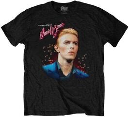 Риза David Bowie Young Americans Unisex Тениска с къс ръкав/Black/Къси