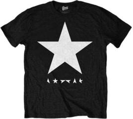 Риза David Bowie Blackstar (White Star on Black) Unisex Тениска с къс ръкав/Black/Къси