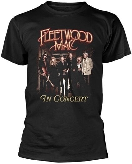 Shirt Fleetwood Mac Shirt In Concert Unisex Black L