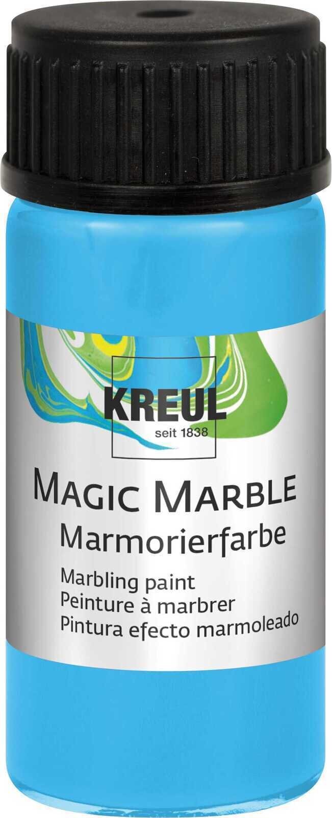 Χρώμα Kreul Magic Marble Βαφή μαρμάρου Light Blue 20 ml 1 τεμ.