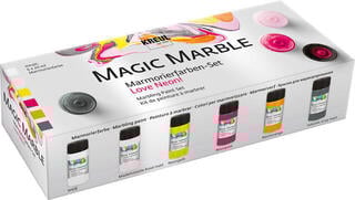 Barva Kreul Magic Marble Sada barev pro mramorování Love Neon! 6 x 20 ml