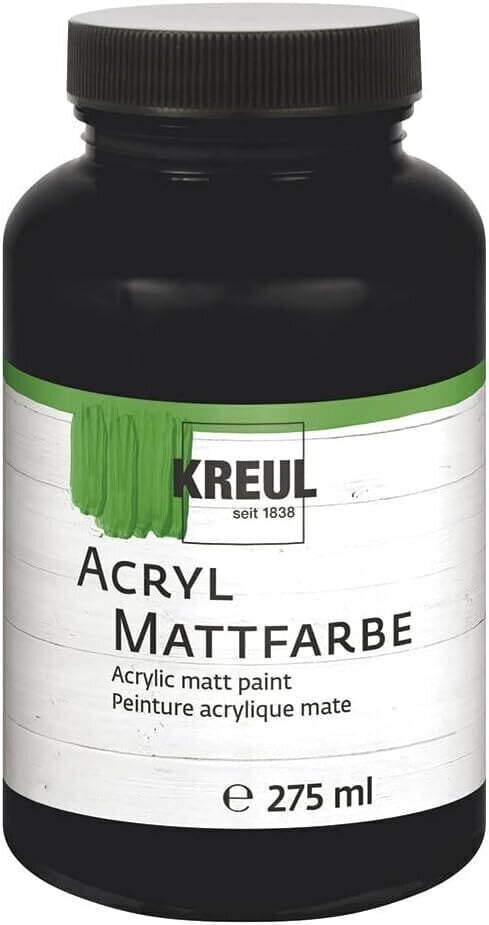 Peinture acrylique Kreul 75020 Peinture acrylique Black 275 ml 1 pc