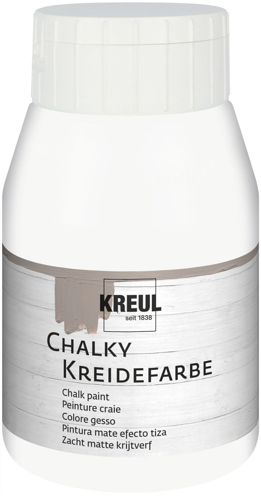 Couleur Kreul Chalky Peinture à la craie White Cotton 500 ml 1 pc