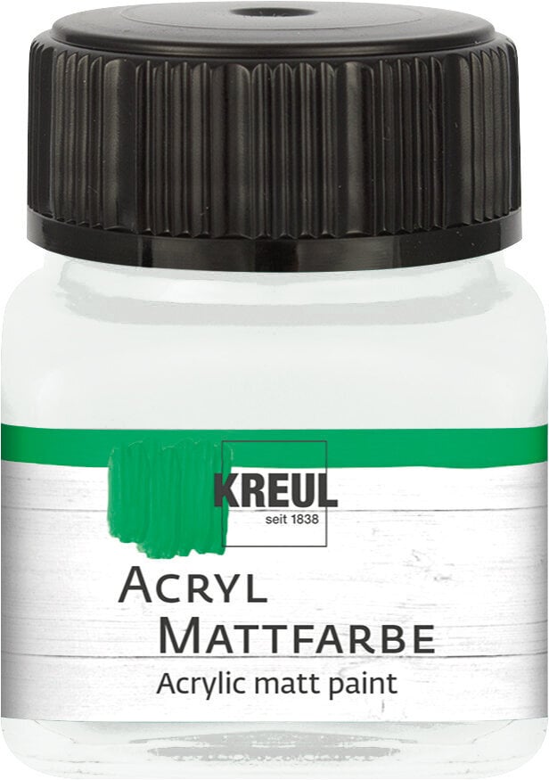 Culoare acrilică Kreul 75202 Vopsea acrilică Pastel White 20 ml 1 buc