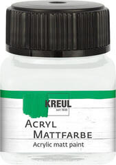 Pintura acrílica Kreul 75202 Acrylic Paint Pastel White 20 ml 1 ud.