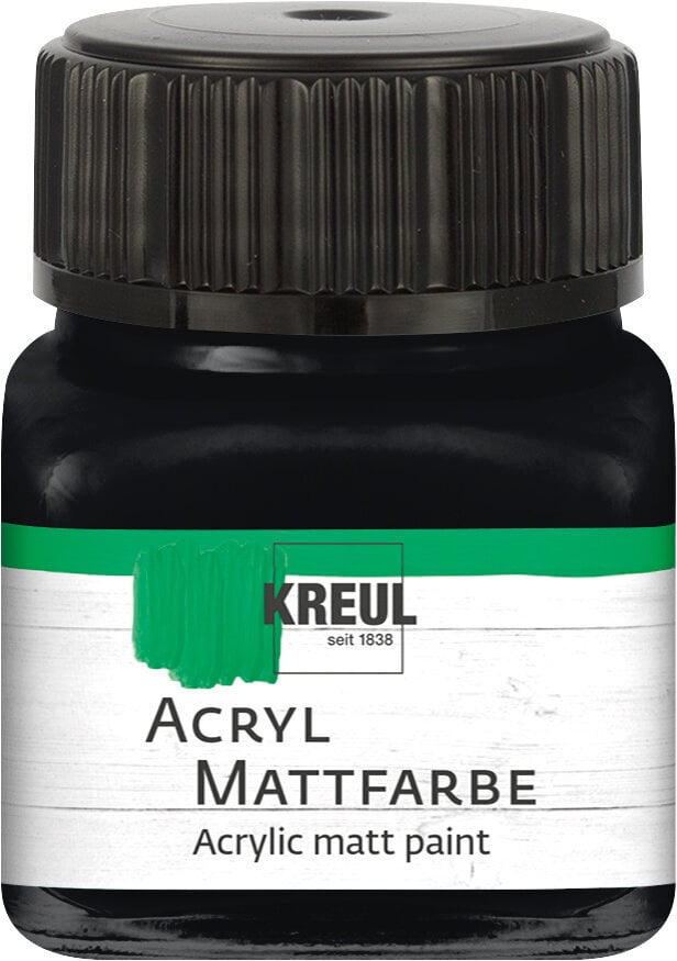 Tinta acrílica Kreul 75220 Tinta acrílica Black 20 ml 1 un.