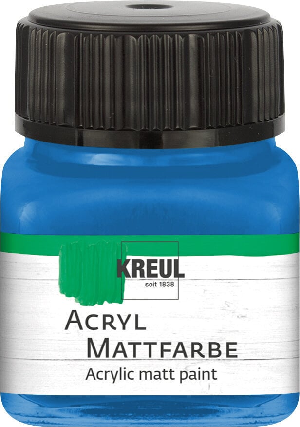 Tinta acrílica Kreul 75224 Tinta acrílica Gentian Blue 20 ml 1 un.