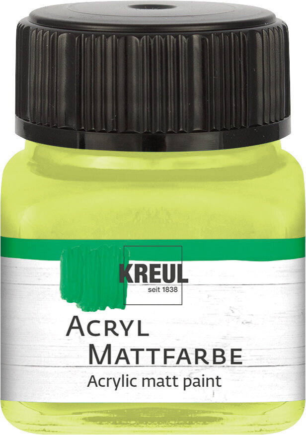 Pintura acrílica Kreul 75240 Acrylic Paint Lemon 20 ml 1 pieza