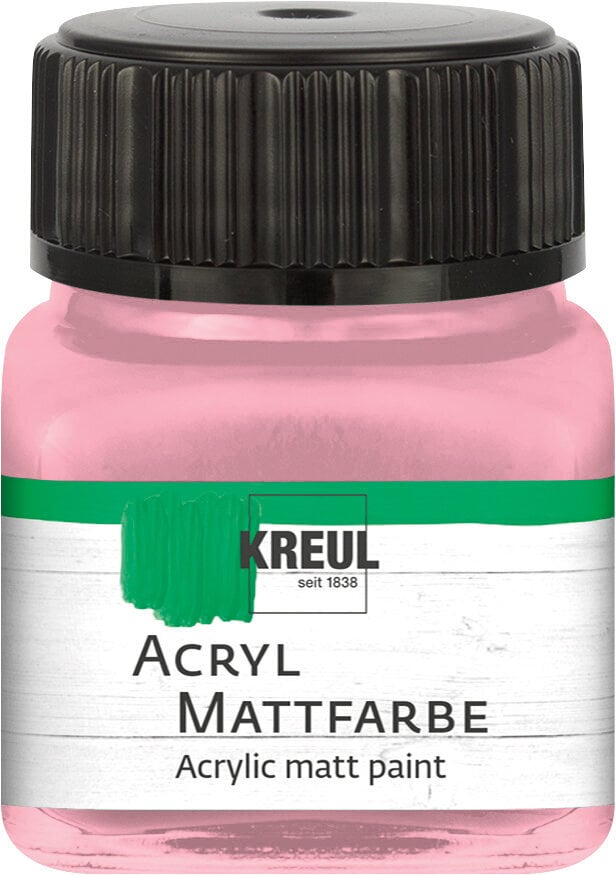 Culoare acrilică Kreul 75245 Vopsea acrilică Pastel Rose 20 ml 1 buc