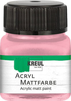 Peinture acrylique Kreul 75245 Peinture acrylique Pastel Rose 20 ml 1 pc - 1