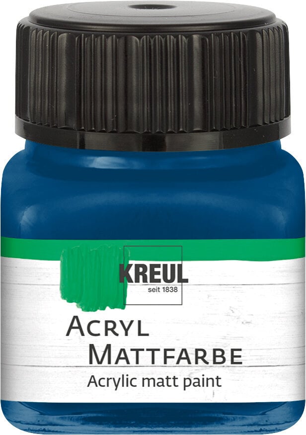 Akrilfesték Kreul 75253 Akril festék Dark Blue 20 ml 1 db