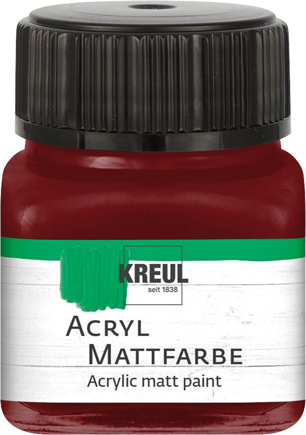 Акрилна боя Kreul 75256 АКРИЛНА боя Maroon 20 ml 1 бр