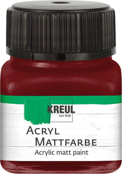 Акрилна боя Kreul 75256 АКРИЛНА боя Maroon 20 ml 1 бр - 1