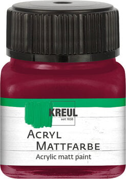 Акрилна боя Kreul 75269 АКРИЛНА боя Wine Red 20 ml 1 бр - 1