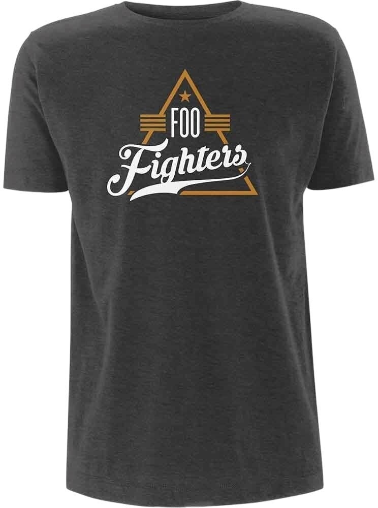 T-Shirt Foo Fighters T-Shirt Triangle Unisex Heather Grey 2XL