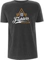 Foo Fighters Triangle Heather Grey M Tričko