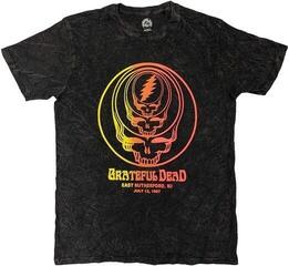 Košulja Grateful Dead Concentric Skulls Unisex Majica kratkih rukava/Black/Kratak