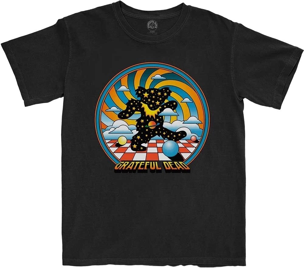 Skjorta Grateful Dead Skjorta Stars Bear Unisex Black 2XL