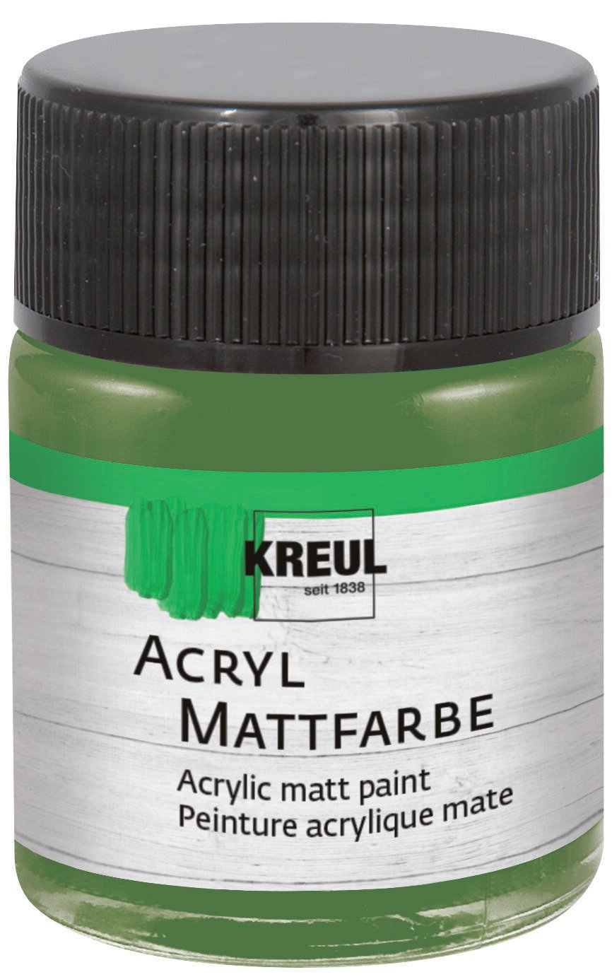 Pintura acrílica Kreul 75512 Acrylic Paint Olive Green 50 ml 1 pieza