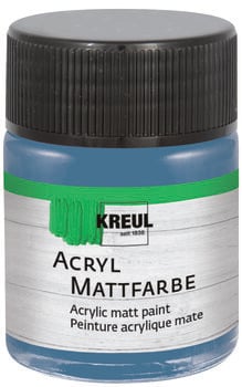 Culoare acrilică Kreul 75518 Vopsea acrilică Steel Blue 50 ml 1 buc - 1