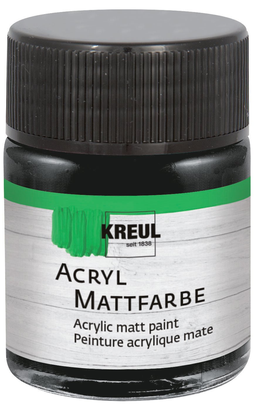 Peinture acrylique Kreul 75520 Peinture acrylique Black 50 ml 1 pc