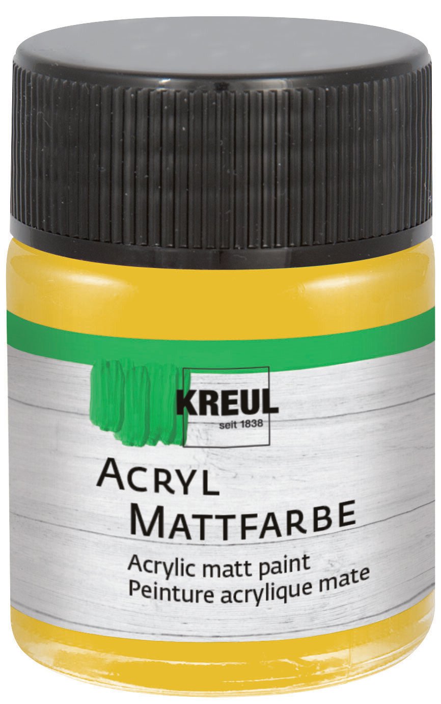 Peinture acrylique Kreul 75530 Peinture acrylique Gold 50 ml 1 pc