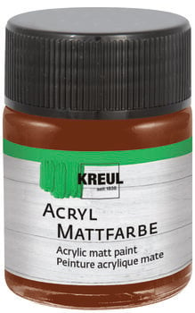 Peinture acrylique Kreul 75574 Peinture acrylique Chocolate Brown 50 ml 1 pc - 1