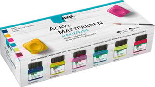 Tinta acrílica Kreul 75601 Set of Acrylic Paints 6 x 20 ml