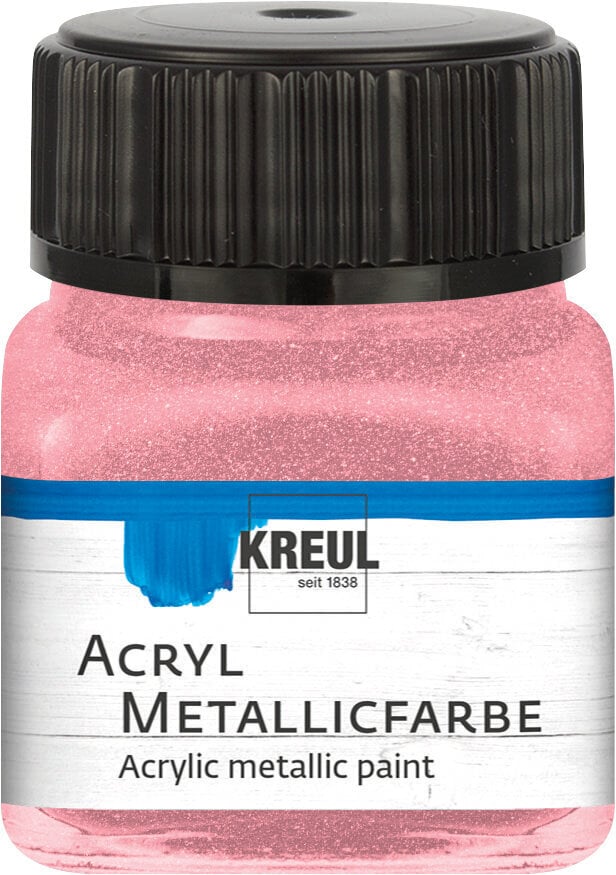 Pintura acrílica Kreul 77274 Acrylic Paint Rose 20 ml