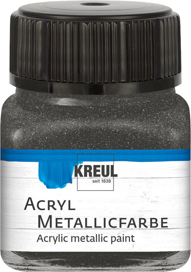 Акрилна боя Kreul 77278 АКРИЛНА боя Antharcite 20 ml