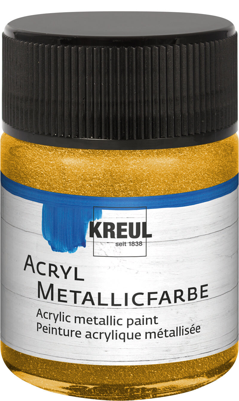 Pintura acrílica Kreul 77571 Acrylic Paint Gold 50 ml