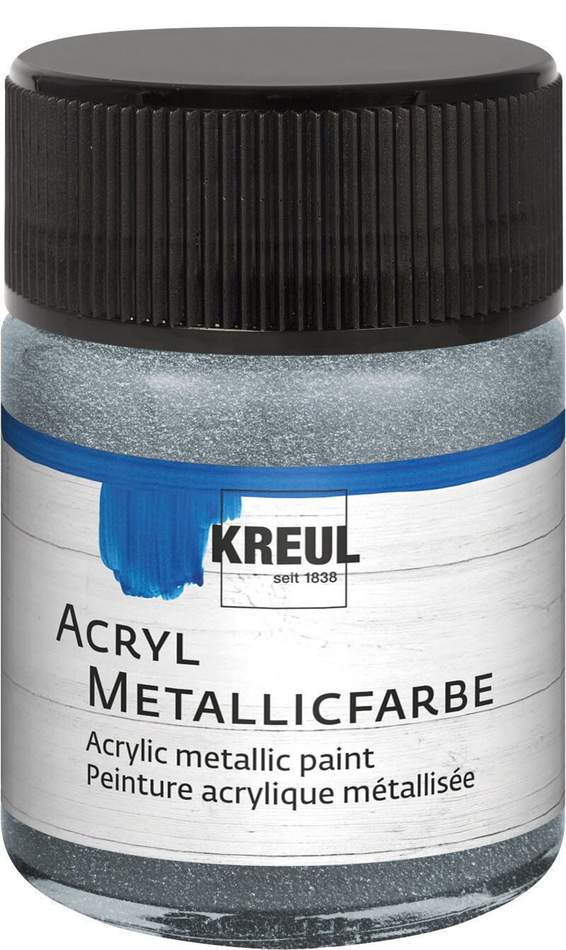 Acrylic Paint Kreul 77572 Acrylic Paint Silver 50 ml