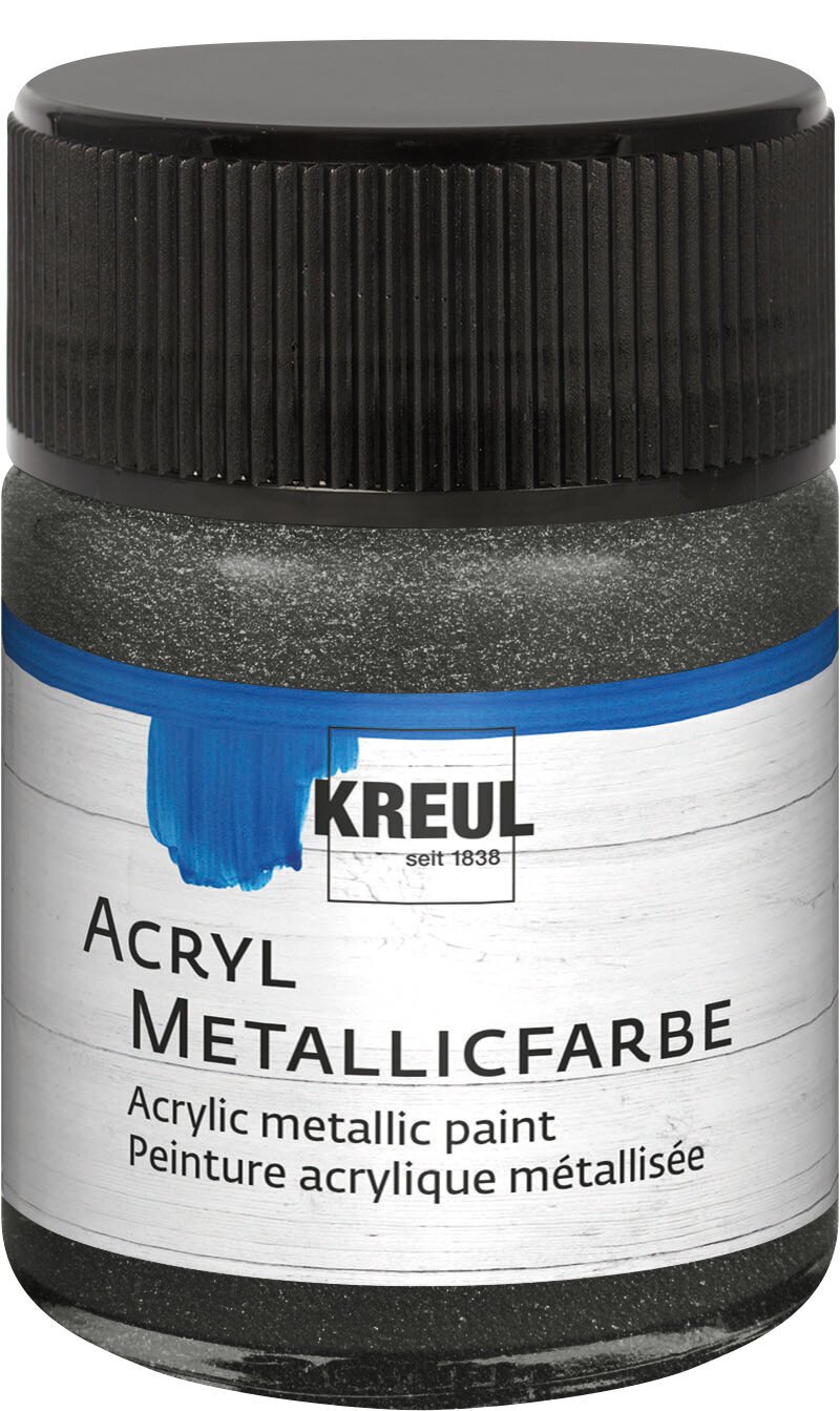 Akryylimaali Kreul 77578 Akryylimaali Antharcite 50 ml