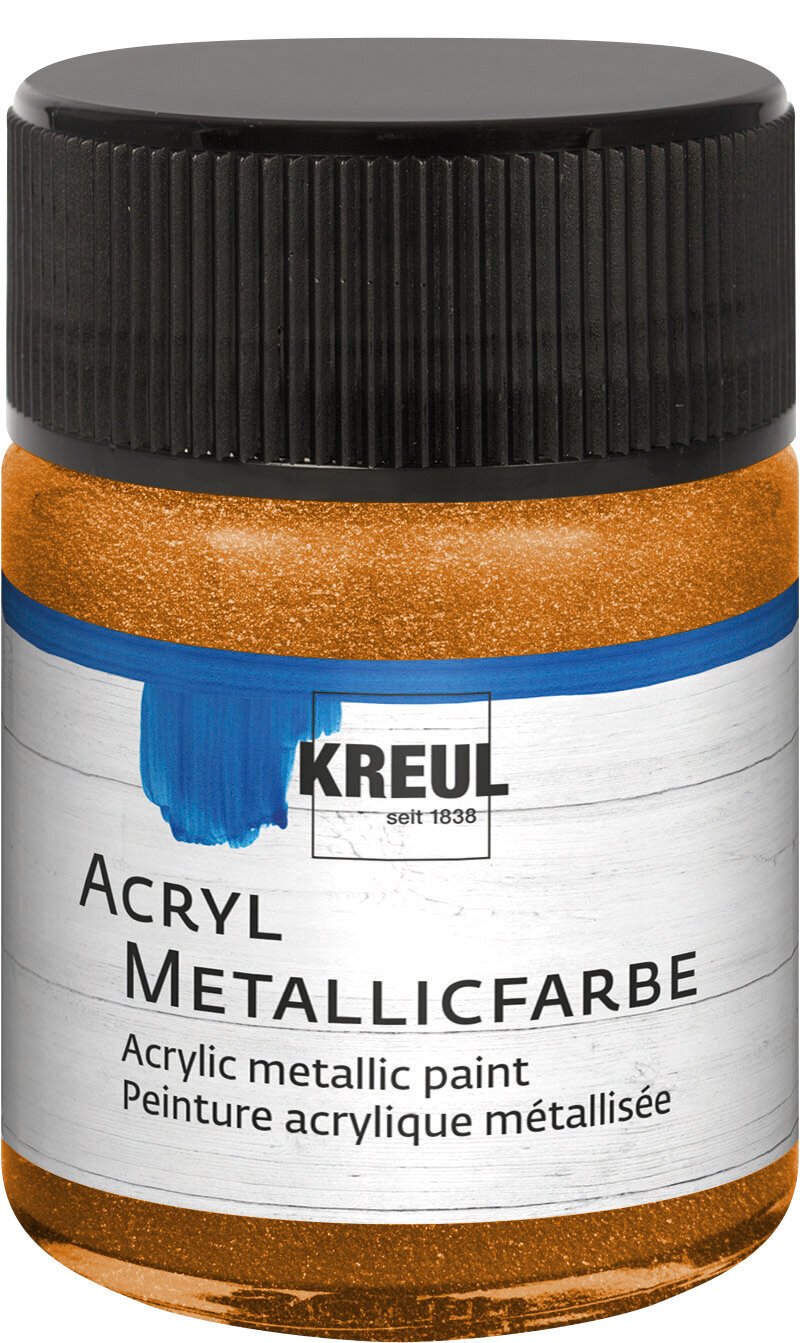 Pintura acrílica Kreul 77583 Acrylic Paint Gold Bronze 50 ml