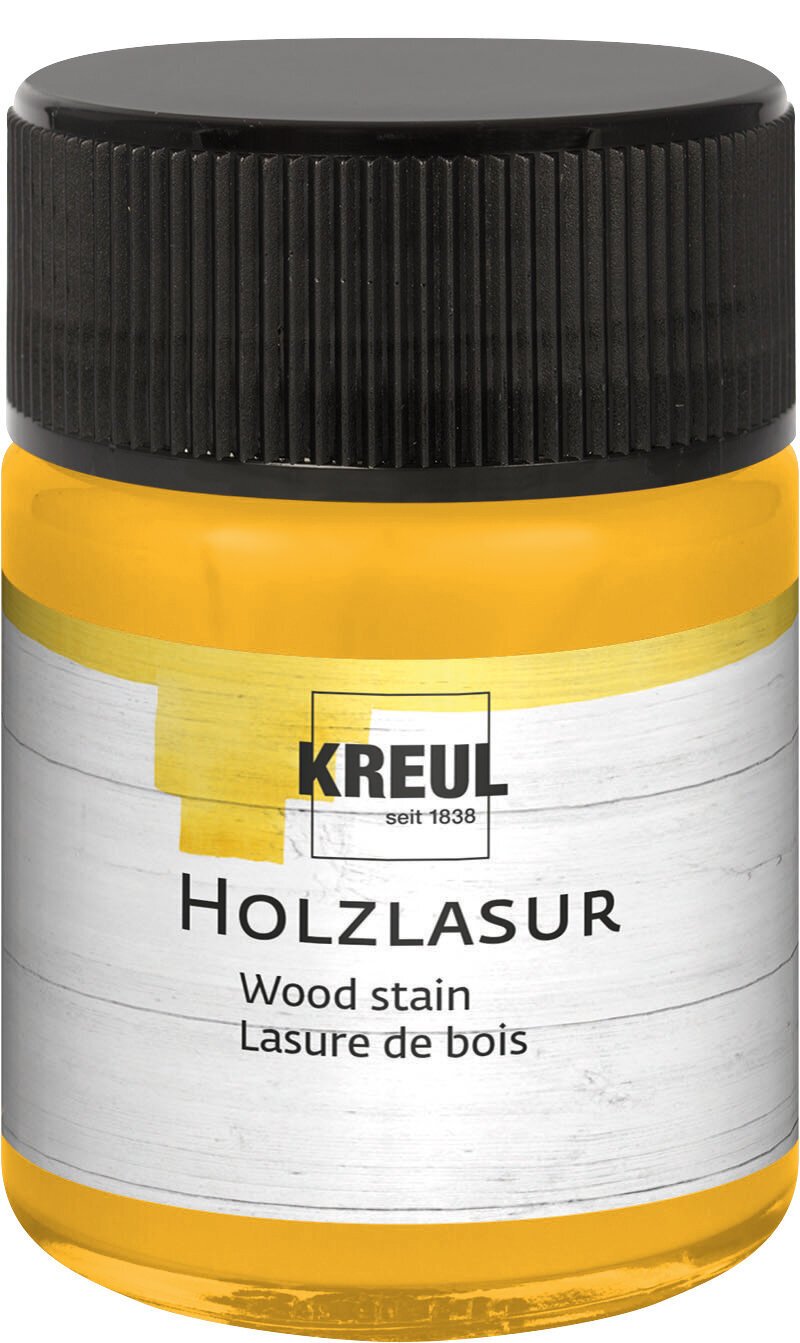 Colore Kreul 78502 Vernice per legno Sun Yellow 50 ml 1 pz