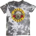 Guns N' Roses Classic Logo Dip-Dye on White S T-Shirt