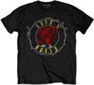 Guns N' Roses Rose Circle Paradise City Black L T-Shirt