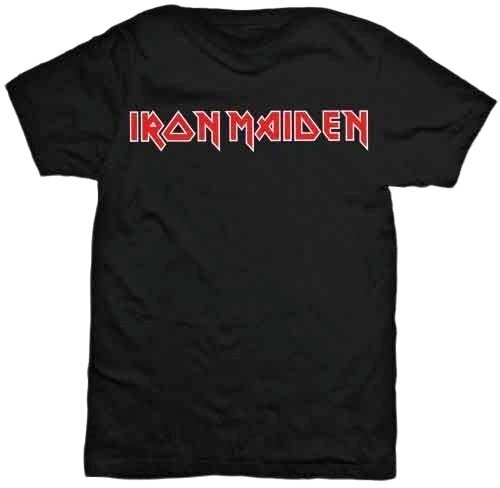 Риза Iron Maiden Риза Logo Unisex Black 2XL