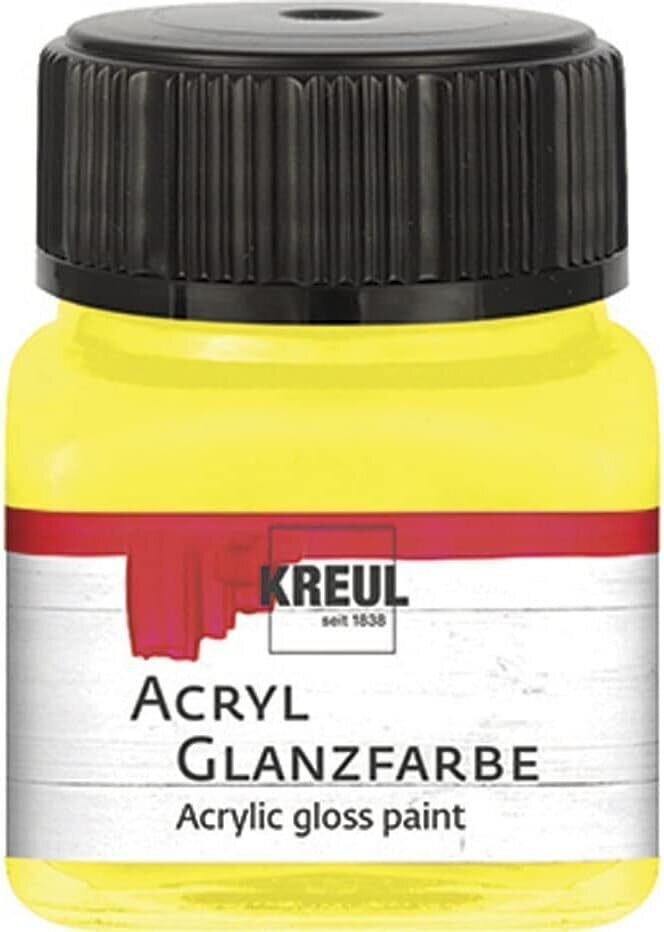 Tinta acrílica Kreul 79202 Tinta acrílica Yellow 20 ml 1 un.