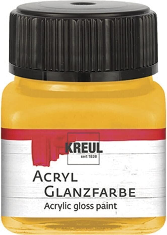 Akrilna barva Kreul 79204 Akrilna barva Dark Yellow 20 ml 1 kos