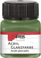 Akrüülvärv Kreul Acrylic Gloss Paint Olive Green 20 ml