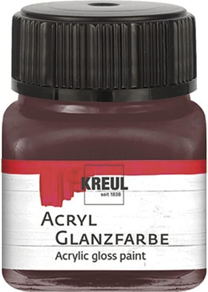 Акрилна боя Kreul 79211 АКРИЛНА боя Dark Brown 20 ml 1 бр