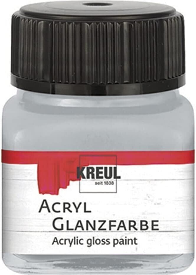 Peinture acrylique Kreul 79216 Peinture acrylique Silver 20 ml 1 pc