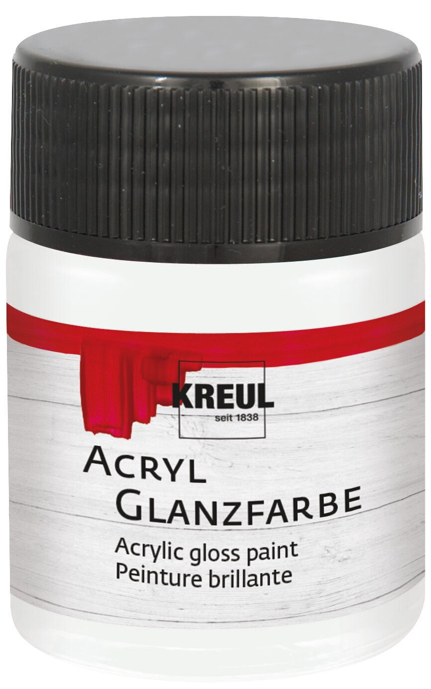 Peinture acrylique Kreul 79501 Peinture acrylique White 50 ml 1 pc