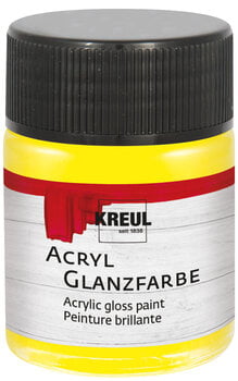 Peinture acrylique Kreul 79502 Peinture acrylique Yellow 50 ml 1 pc - 1