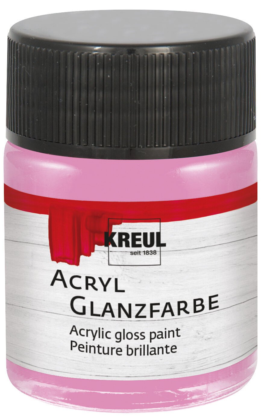 Culoare acrilică Kreul 79506 Vopsea acrilică Rose 50 ml 1 buc