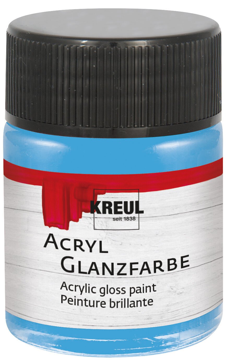 Peinture acrylique Kreul 79514 Peinture acrylique Sky Blue 50 ml 1 pc