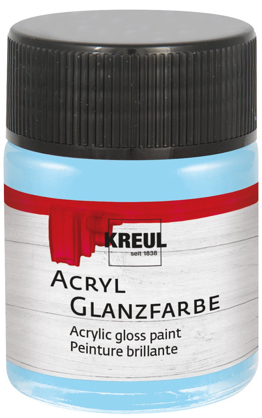 Pintura acrílica Kreul 79522 Acrylic Paint Light Blue 50 ml 1 pieza